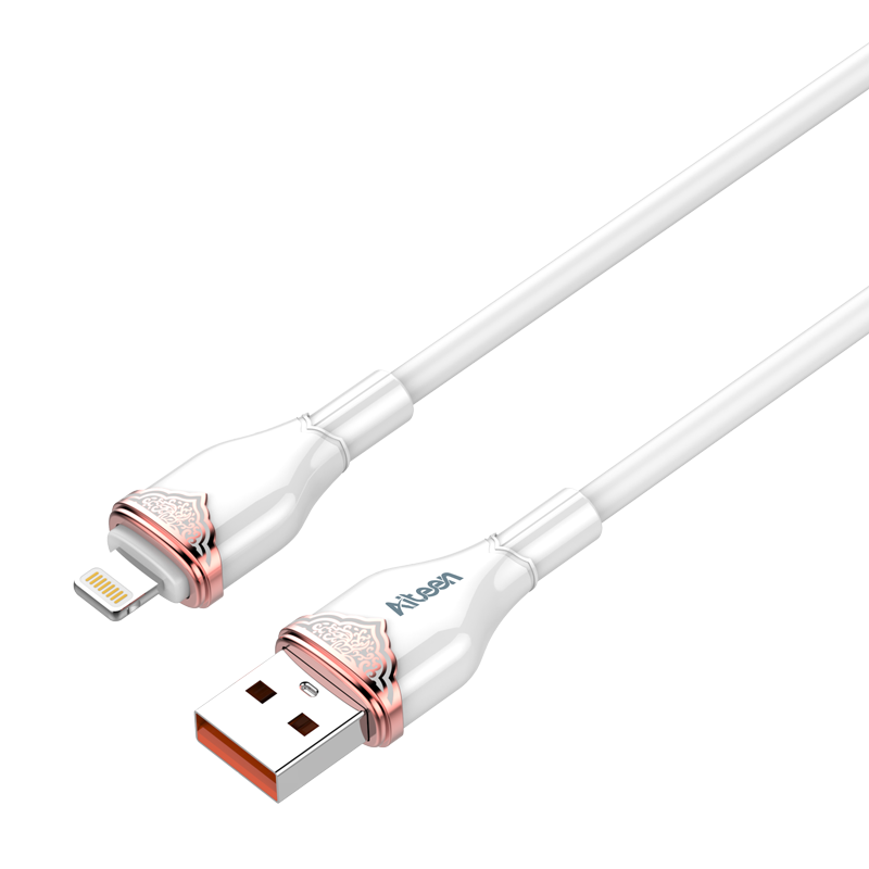 A18-LW Lightning Data Cable 1m 30W Fast Charging White Color